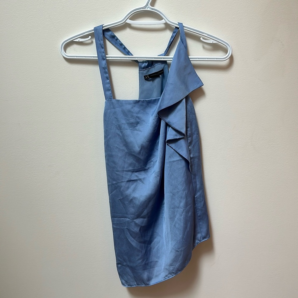 American Exchange Blue Blouse